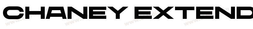 CHANEY Extended字体转换